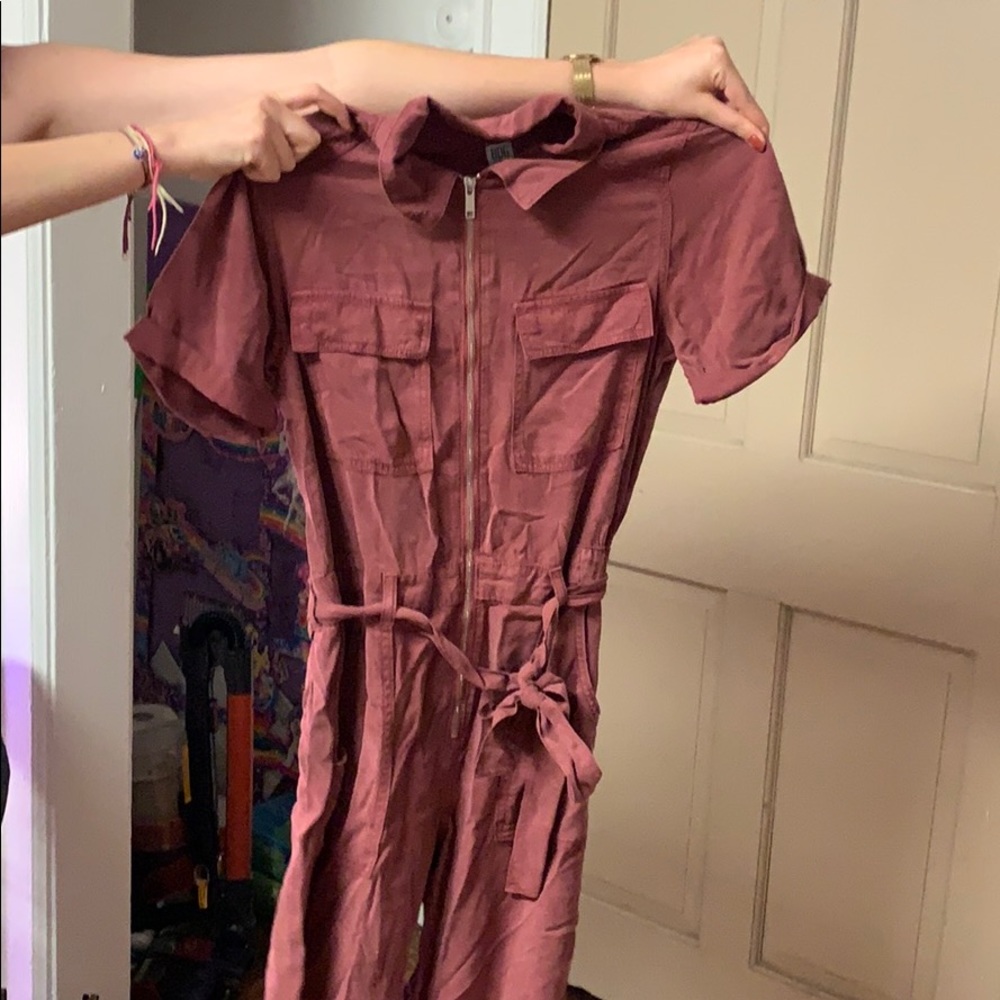 Urban outfitter soft denim jumpsuit